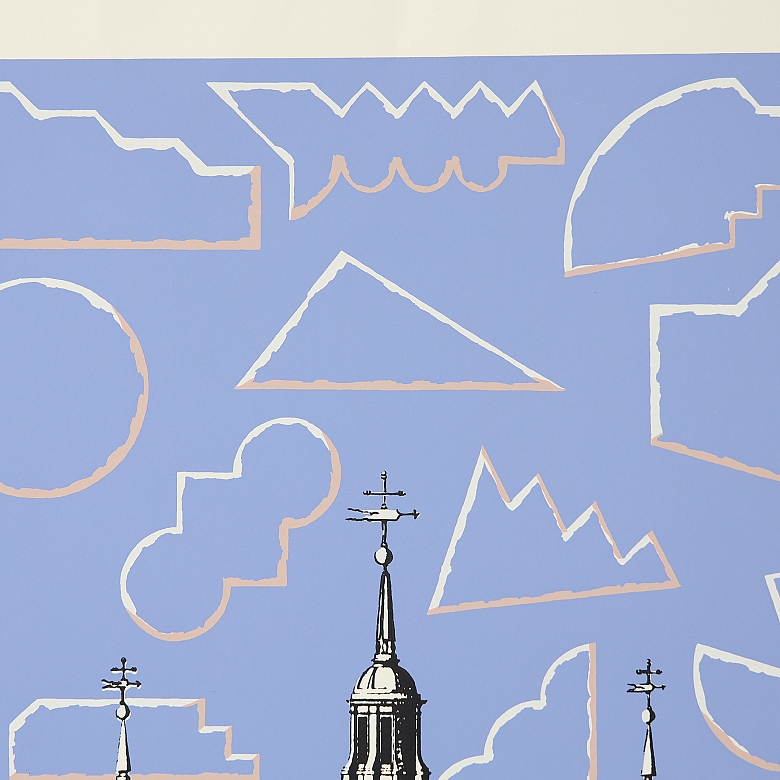 Alfredo Alcain Partearroyo (1936) “The Clouds of El Escorial,” 1999