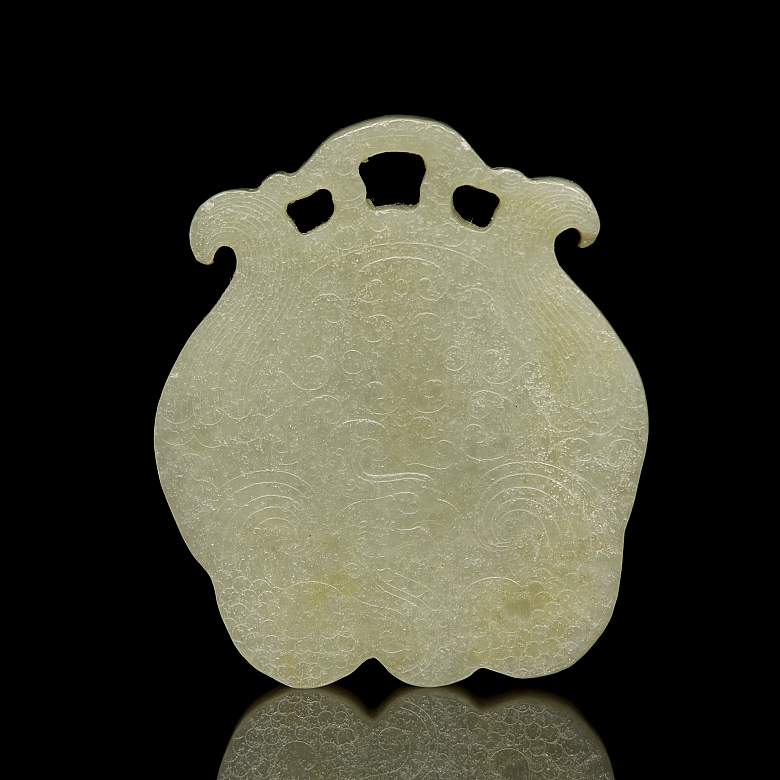 Jade pendant ‘Phoenix’, Qing dynasty