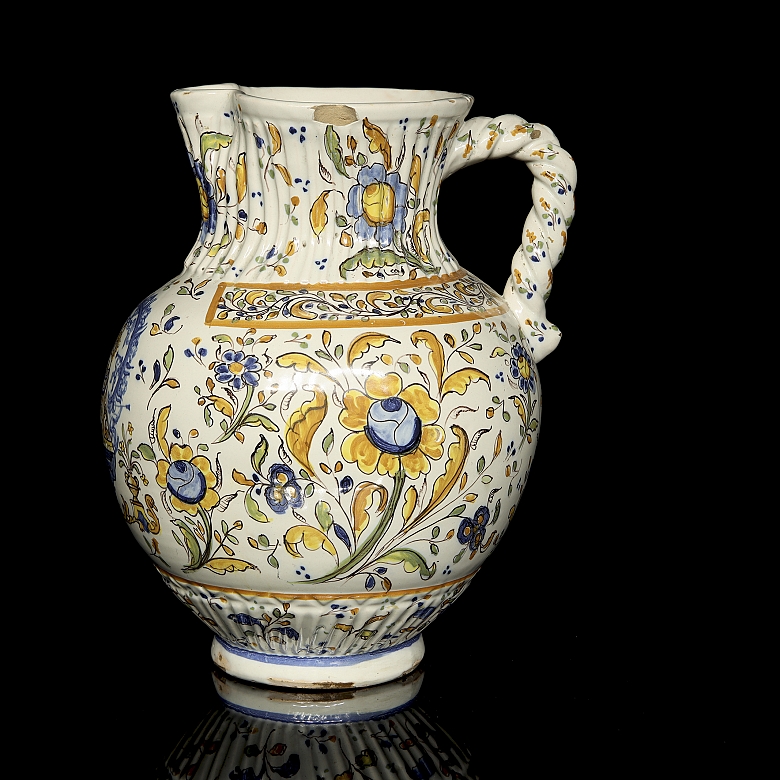 胡安·鲁伊斯·德·卢纳（1863–1945）  《普拉多圣母》，塔拉韦拉陶器，20世纪早期