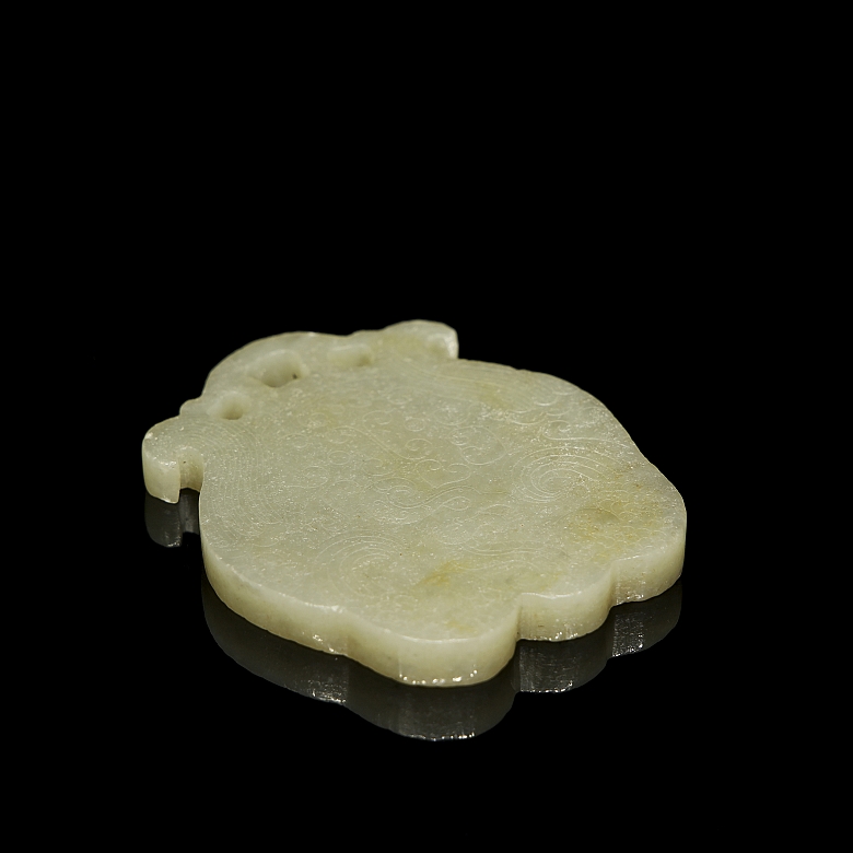 Jade pendant ‘Phoenix’, Qing dynasty - 3