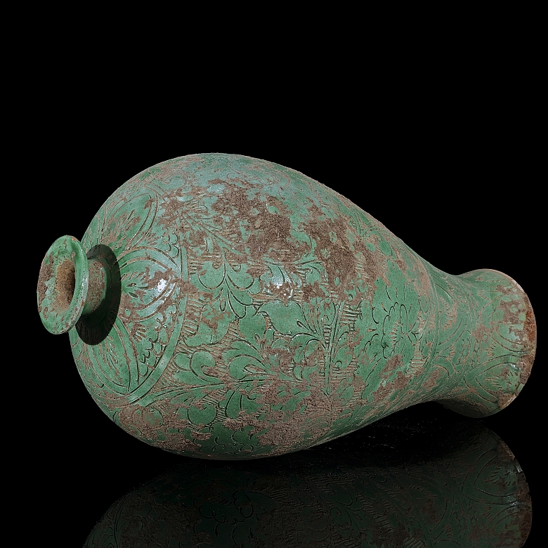 Jarrón meiping de cerámica Cizhou