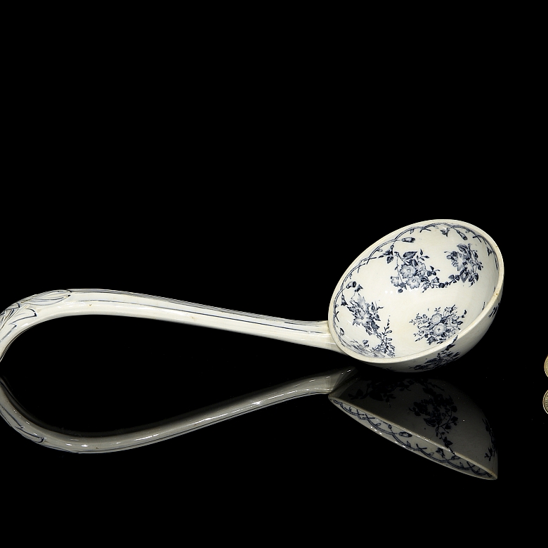 Glazed ceramic ladle, 19th-20th century - 5