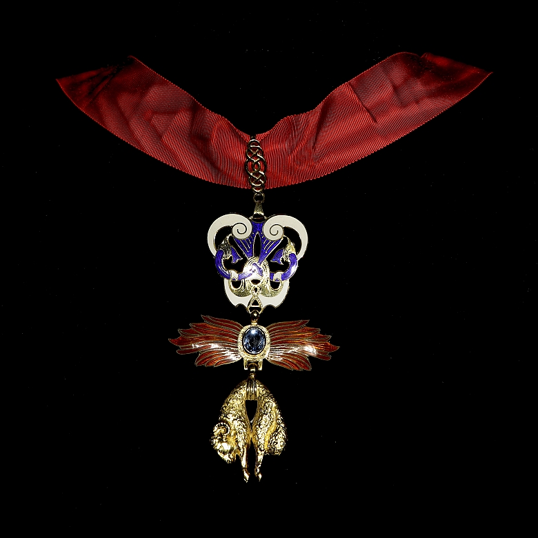 Complete reproduction of the Distinguished Order of the Golden Fleece