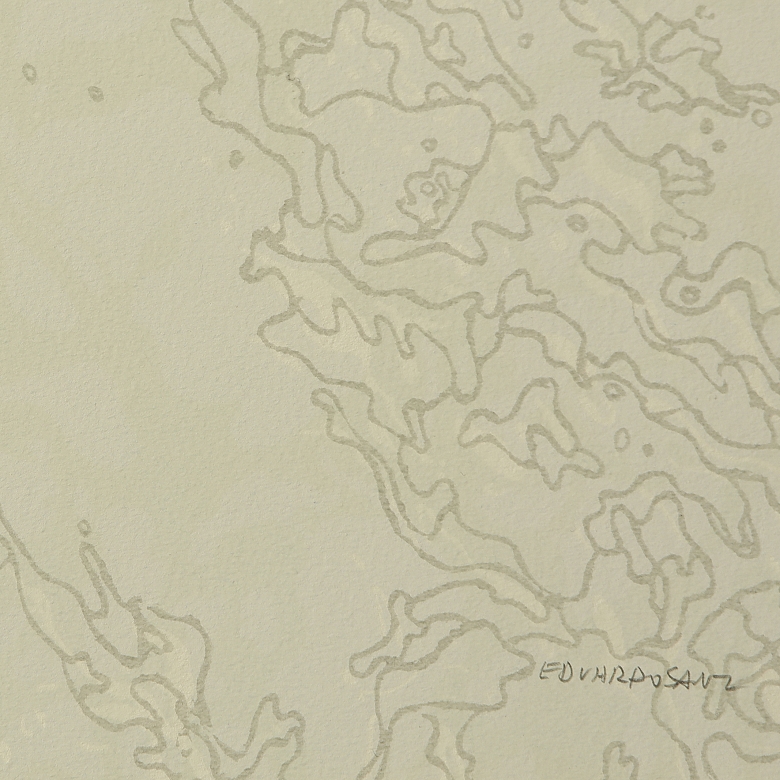 爱德华多·桑斯·弗莱尔 Eduardo Sanz Fraile（1928–2013）《波浪 I》，2004年