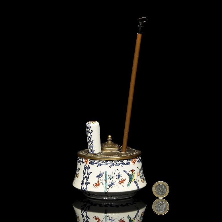 Limoges, porcelain writing desk, 19th-20th century - 10