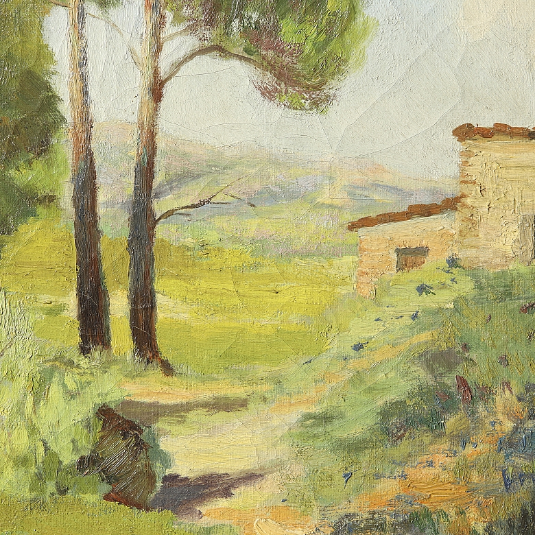 20th century Spanish school ‘Can Tobelleta’, 1947