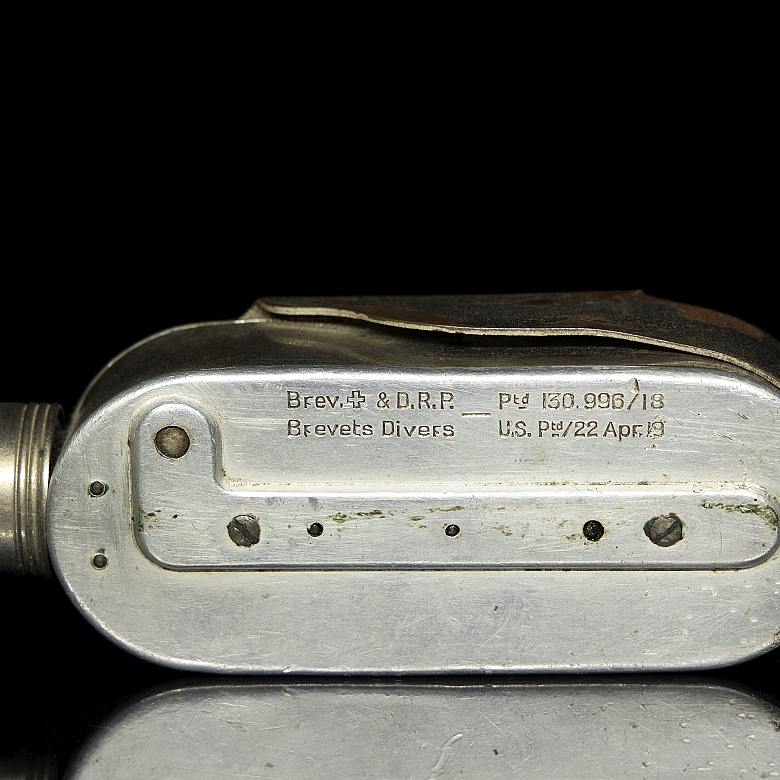 Antique ‘Lucifer’ dynamo torch, Switzerland, c. 1920