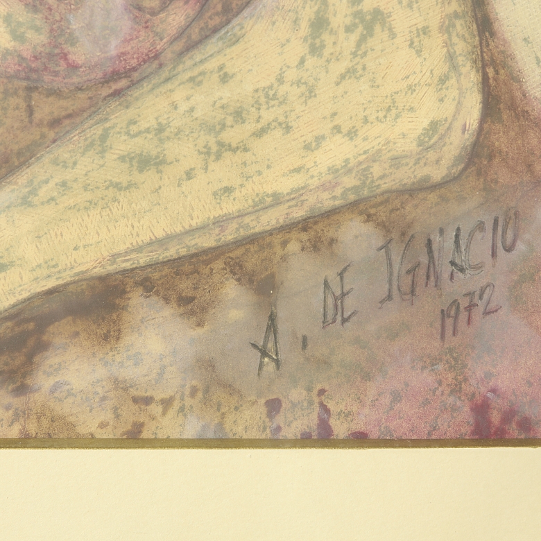 安东尼奥·德·伊格纳西奥·维森斯 Antonio De Ignacio Vicens，《母性》，1972年