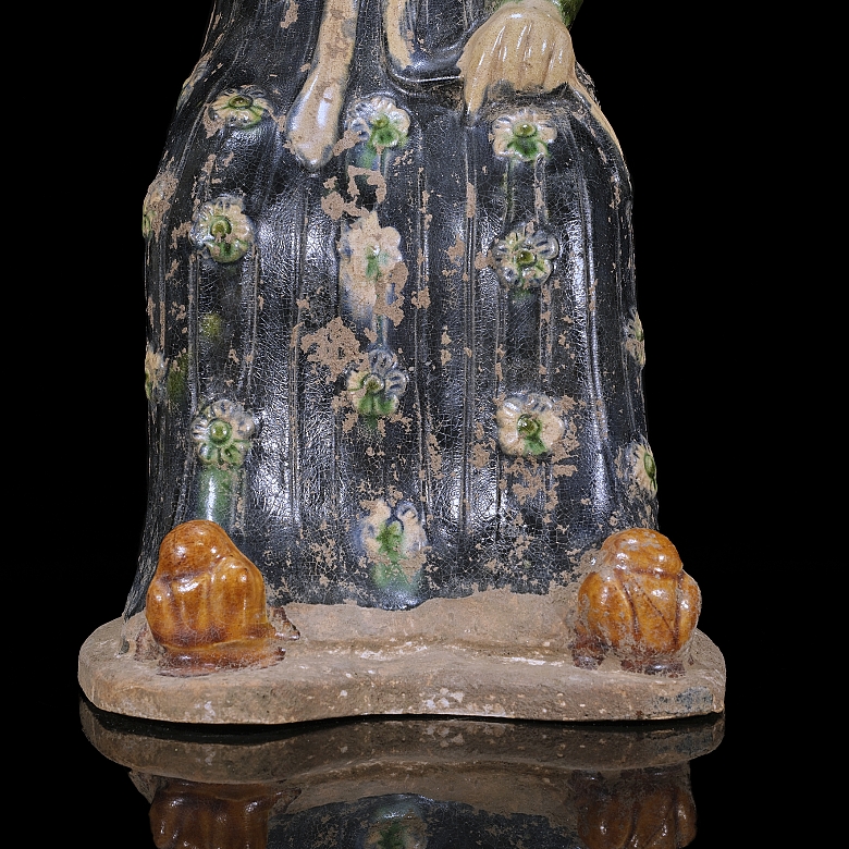 Cerámica vidriada sancai 