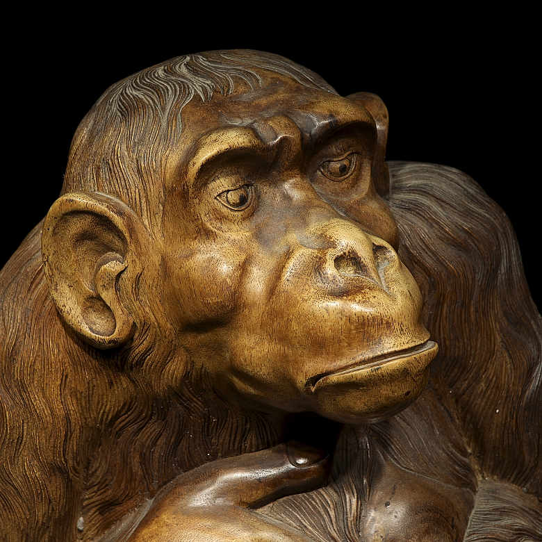 Escultura de madera 