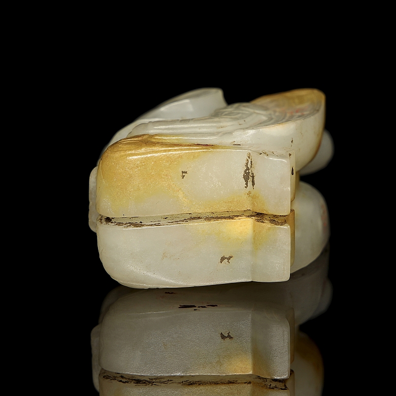 Figura de jade tallado 