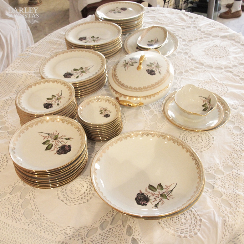 Vajilla completa- Porcelana Limoges - 12