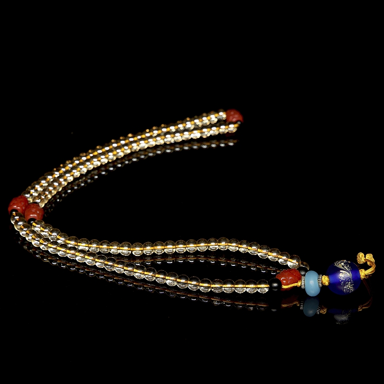 Collar de ciento ocho cuentas, s.XX