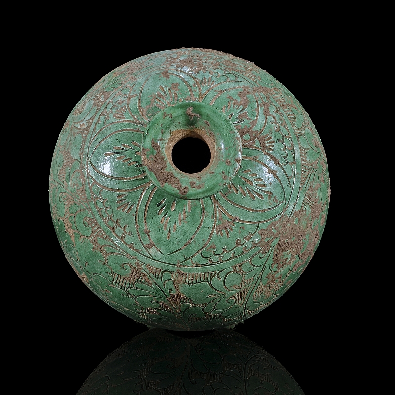 Jarrón meiping de cerámica Cizhou