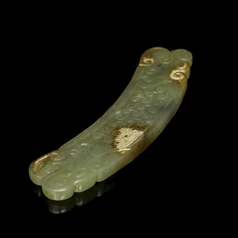 Placa de jade tallado