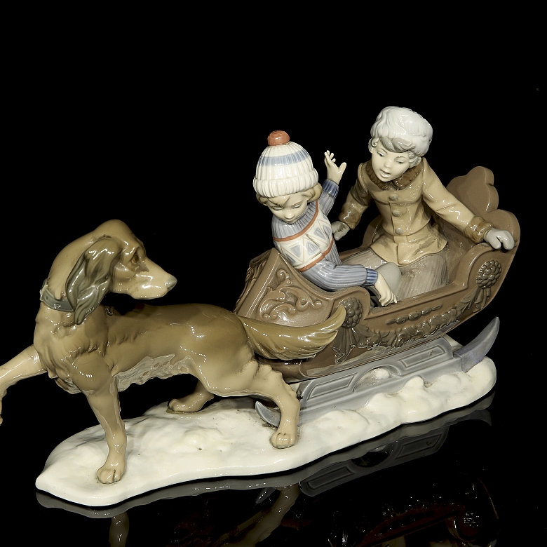 拉德罗《雪橇之旅》