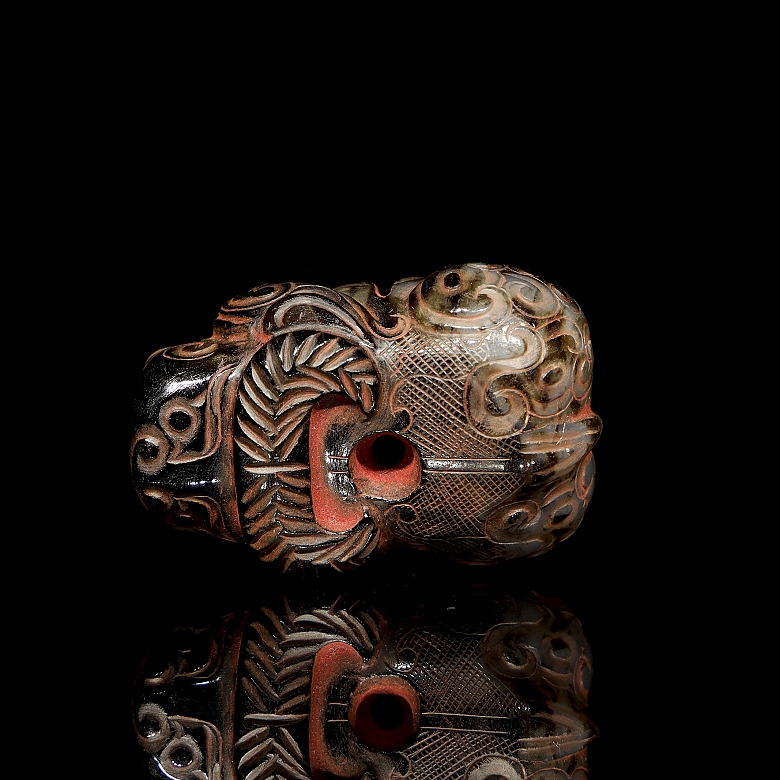 Colgante de ágata negra