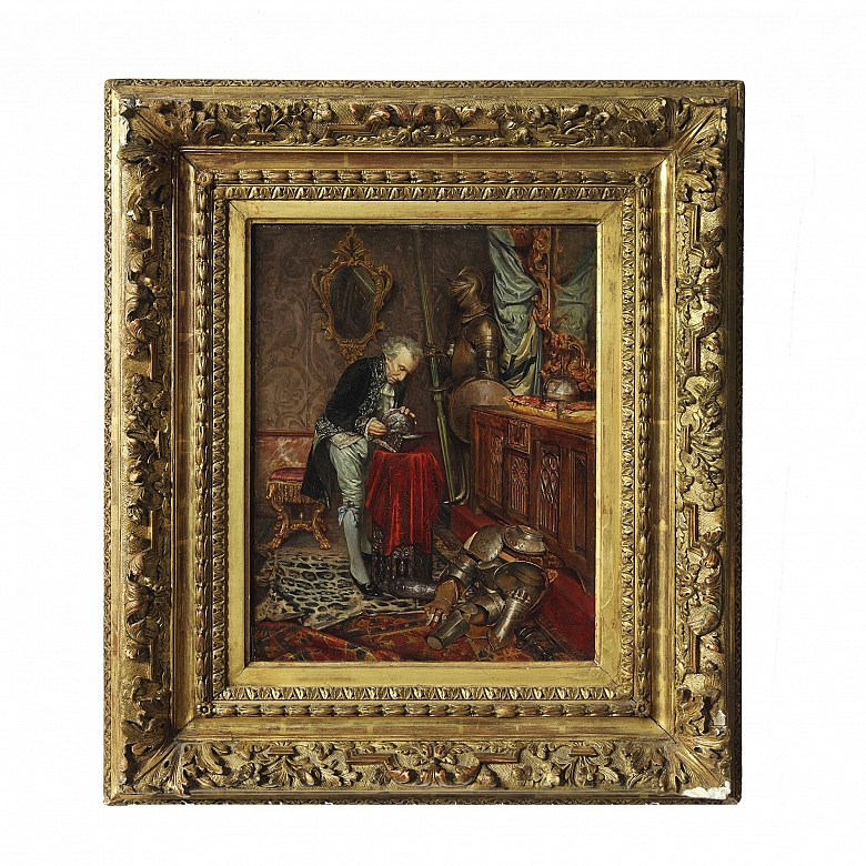 Ignacio de León y Escosura (1834–1901) ‘The Restorer’, 1869