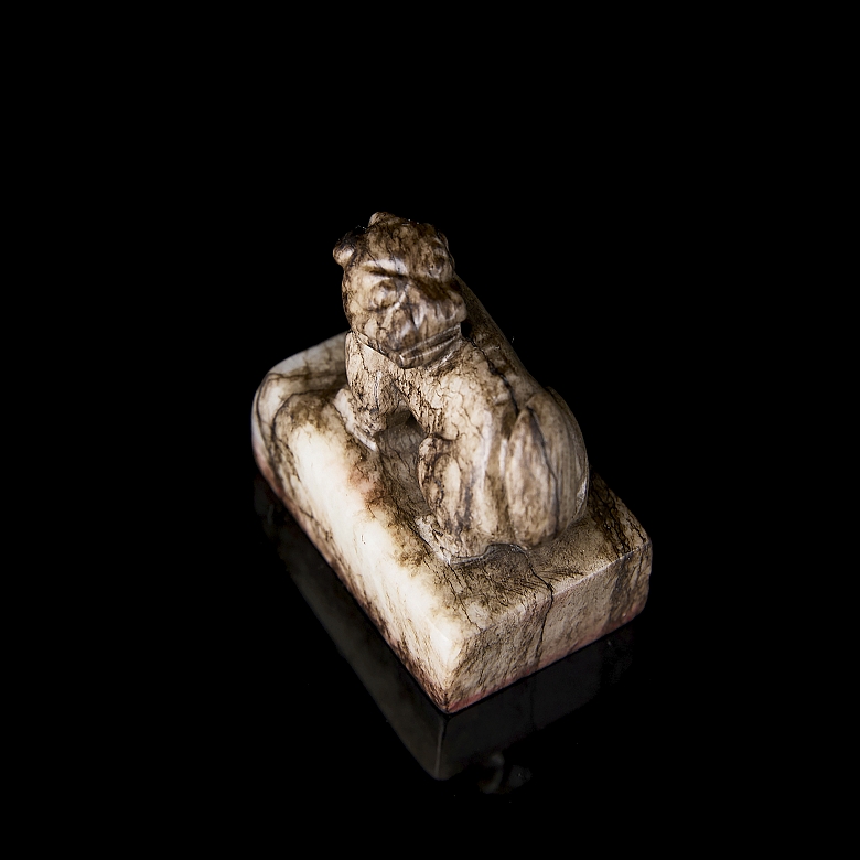 Jade seal ‘Auspicious Beast’, Ming dynasty