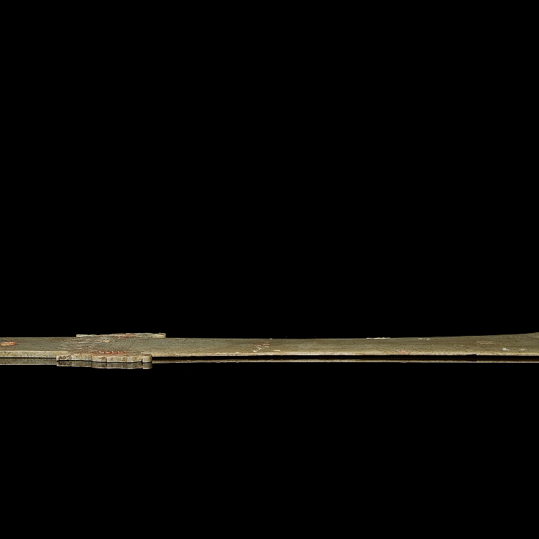 Hoja ceremonial de jade