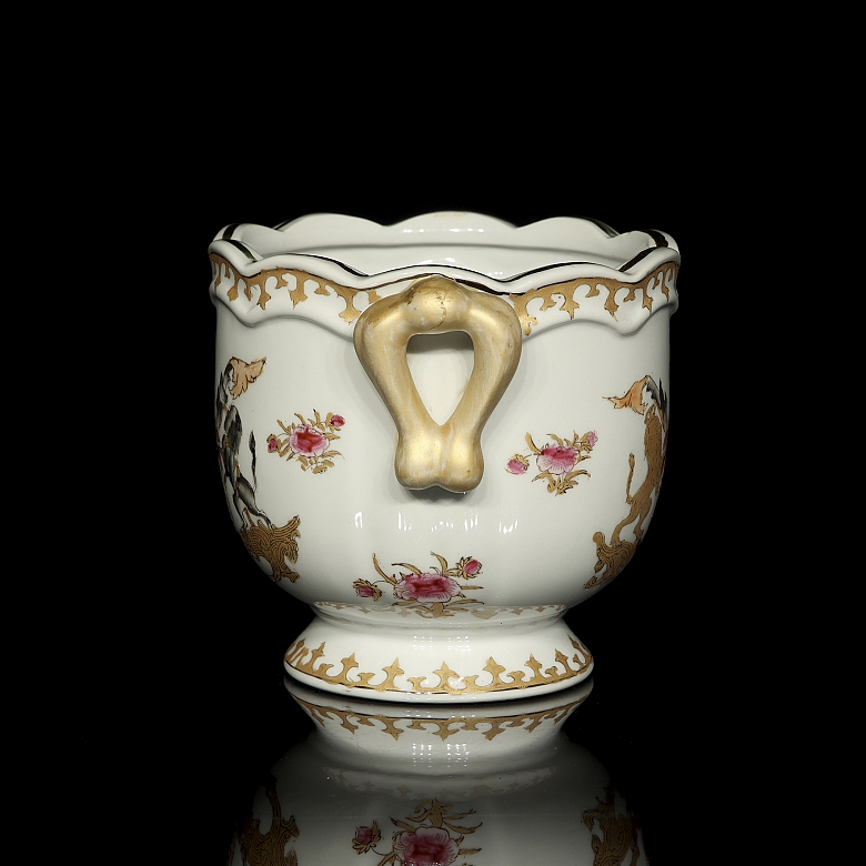 Recipiente de porcelana 