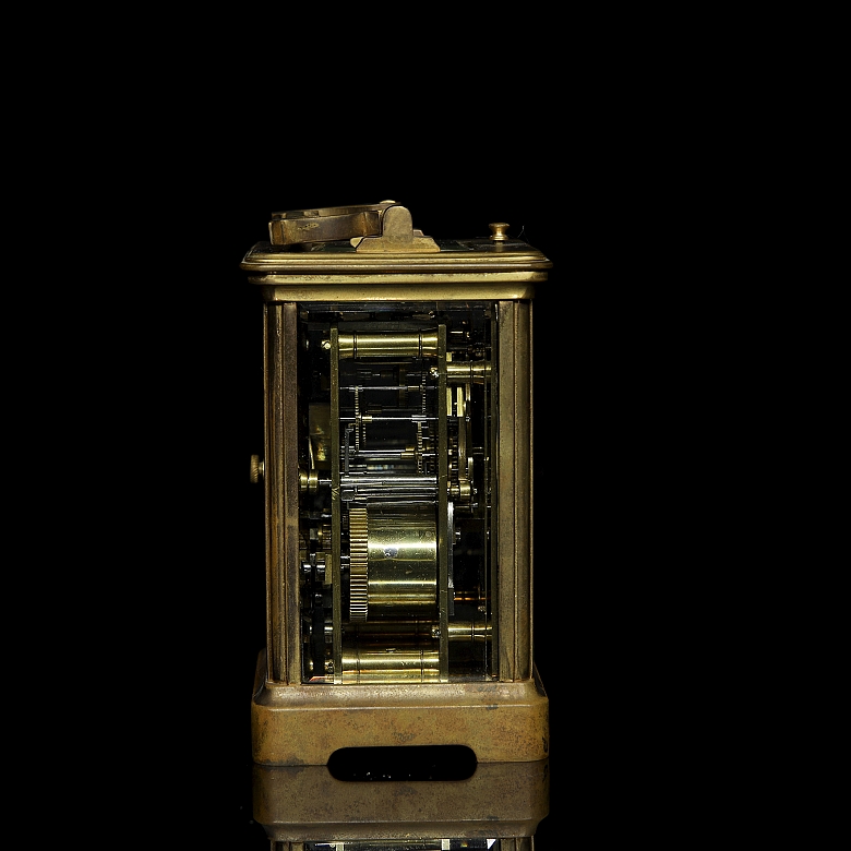 Reloj de viaje A. Junod & Fils,  Lausanne, suiza. - 1