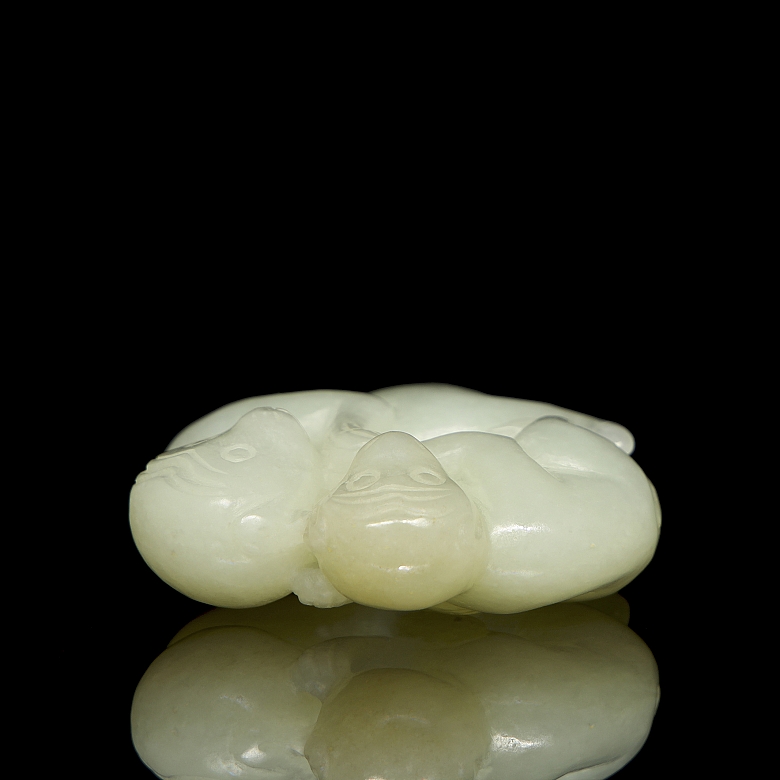 Figura de jade tallado