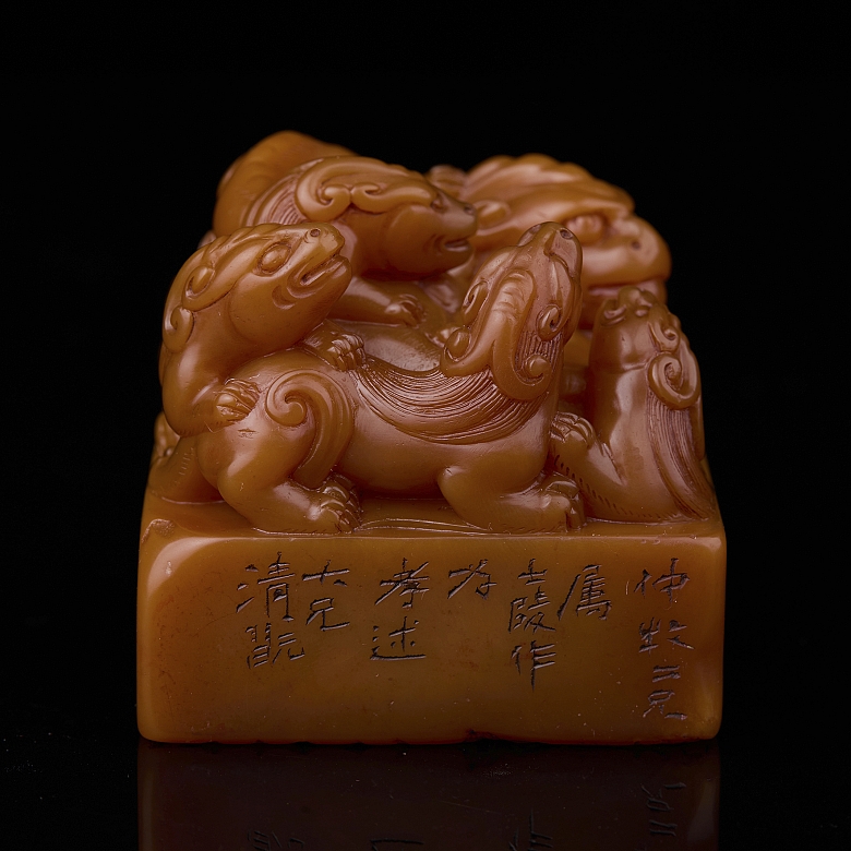 Sello de piedra Tianhuang 