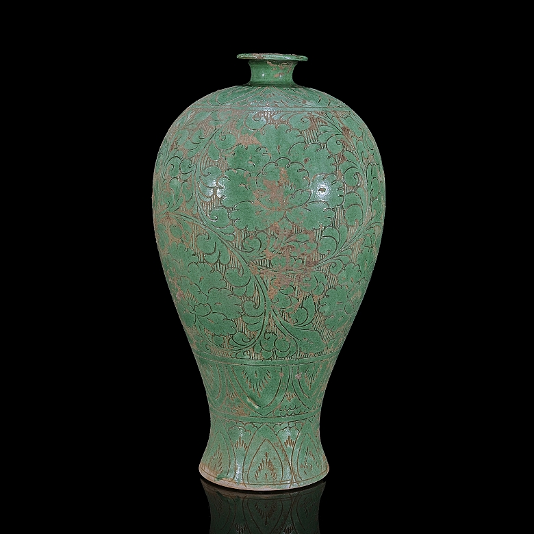 Jarrón meiping de cerámica Cizhou