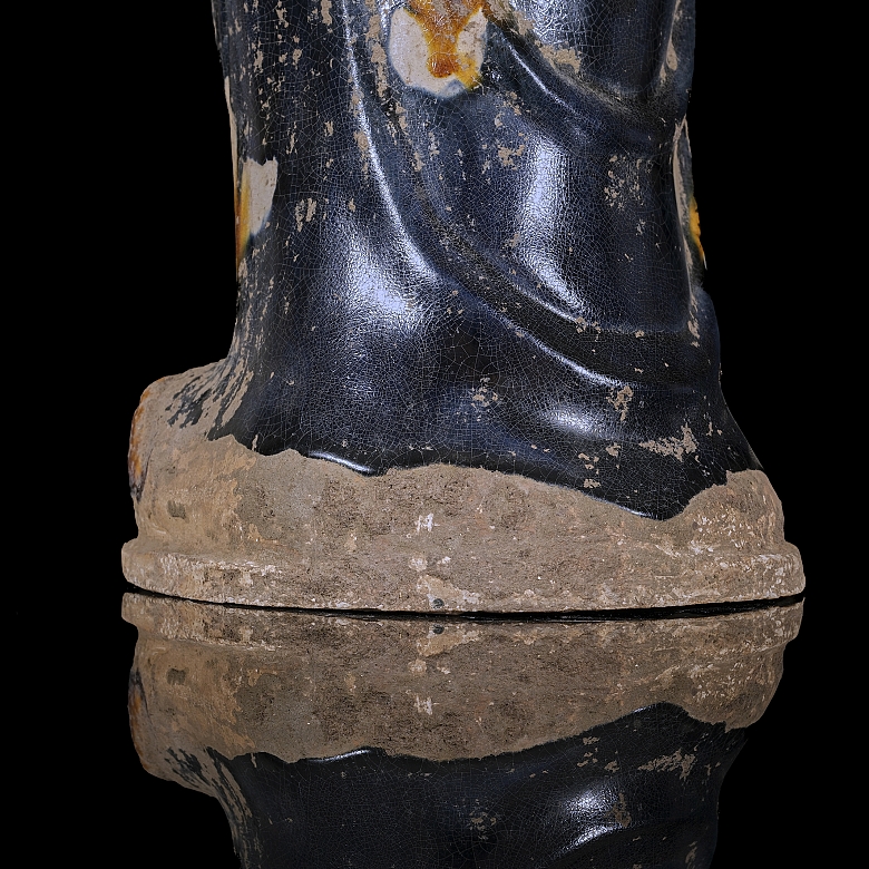 Cerámica vidriada sancai 