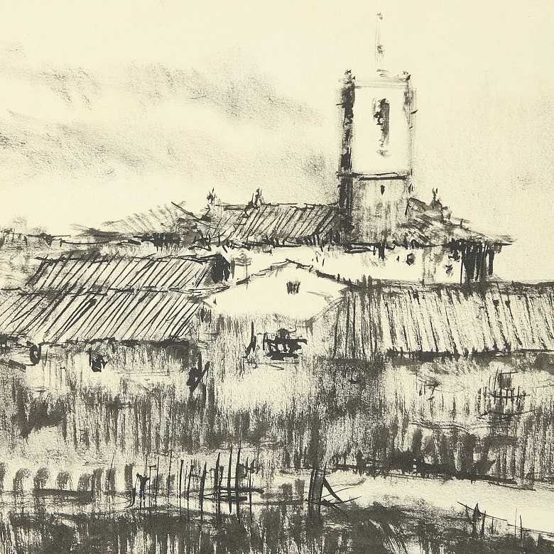 拉斐尔·加里奇（1930–1994）《钟楼》 - 2