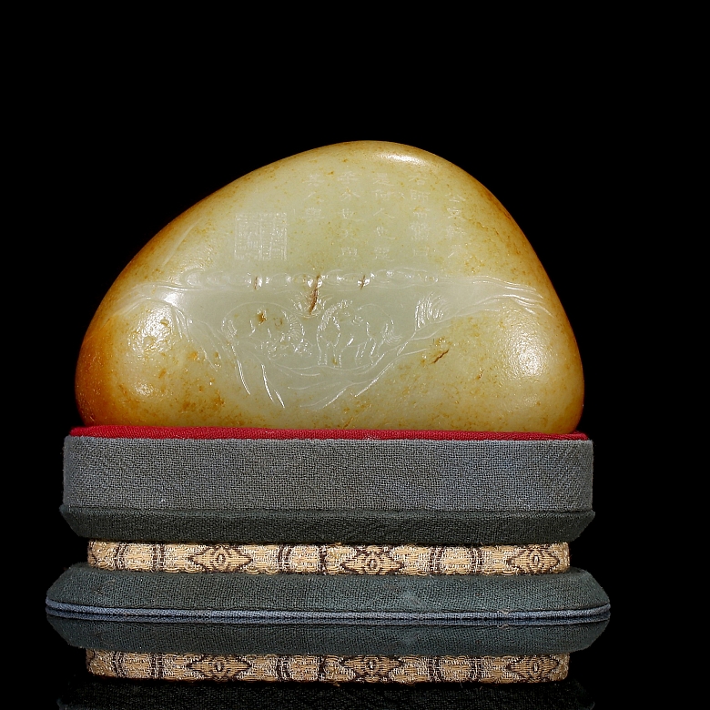 Adorno de jade de Hetian 