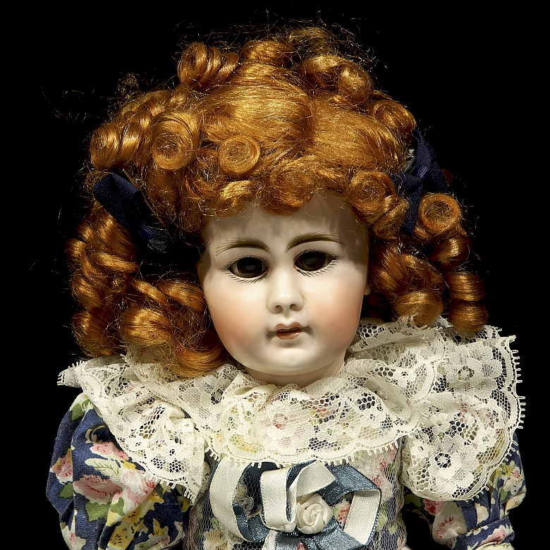 Muñeca de porcelana, 939, Alemania, ca. 1895-1915