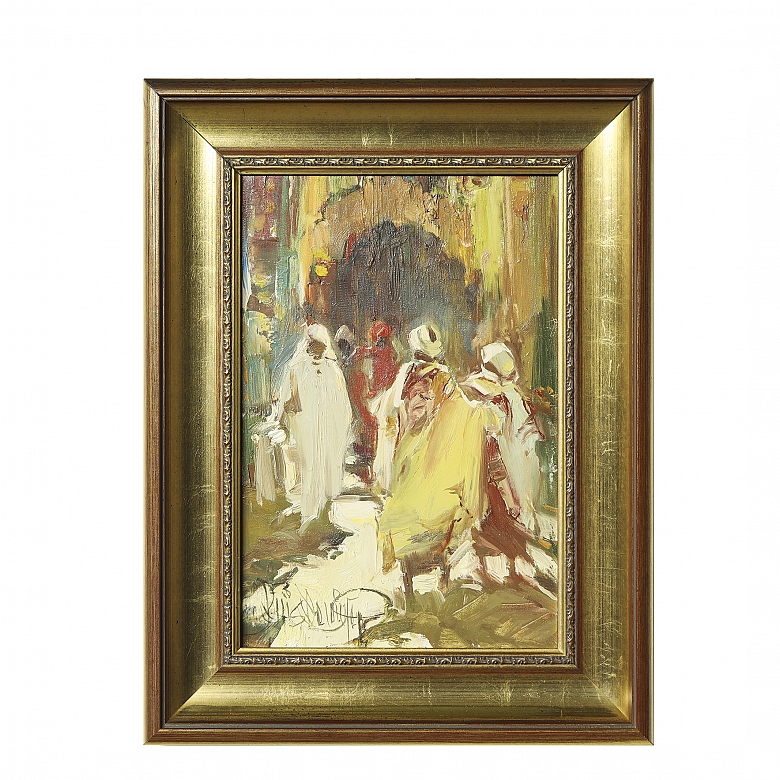 Luis Domingo García (1924–2001), “Moors in Backlight”