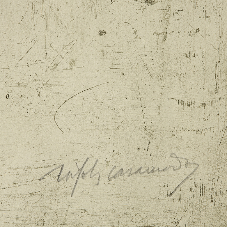 阿尔伯特·拉福尔斯-卡萨马达(1923-2009)《葡萄园》,2004年