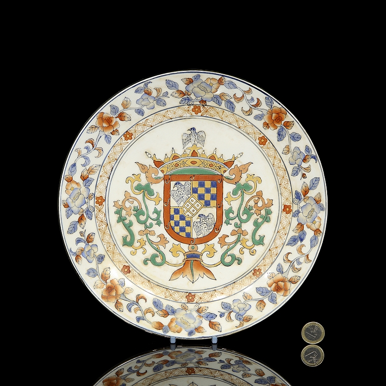 Plato de porcelana 