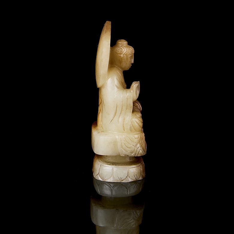 Figura de jade de Hetian 