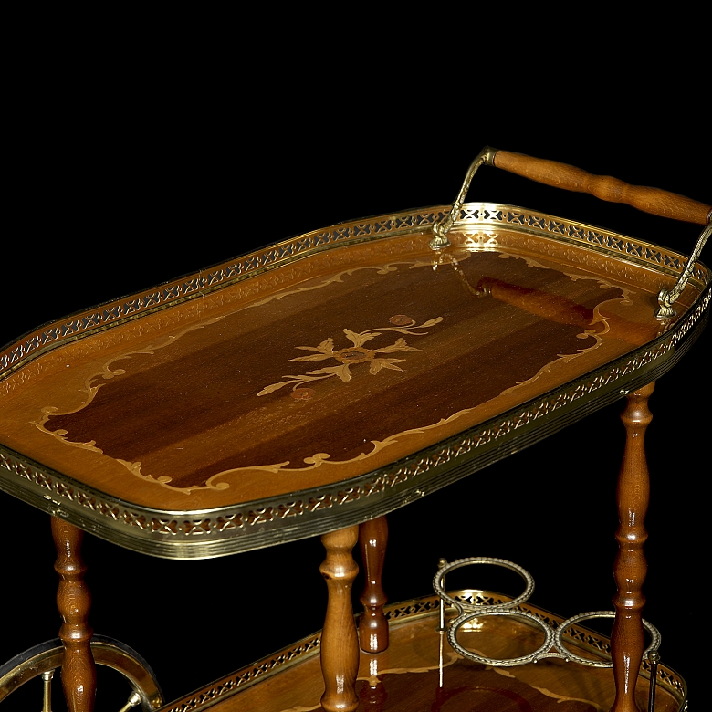 Carrito camarera de servicio, s.XX - 4