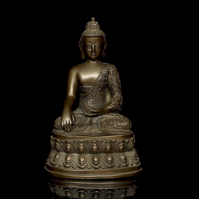 Figura de bronce