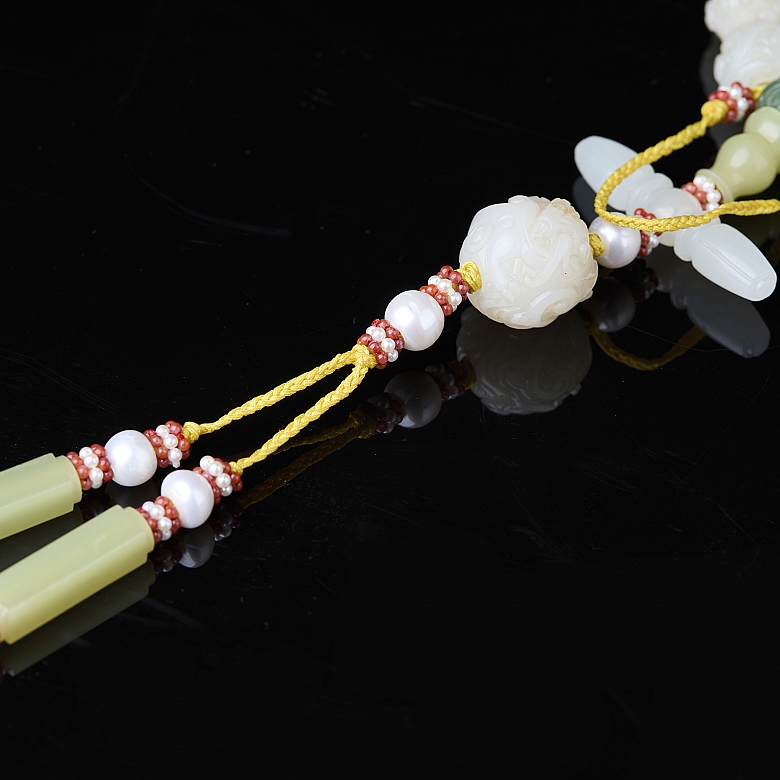 Pulsera de cuentas de jade 