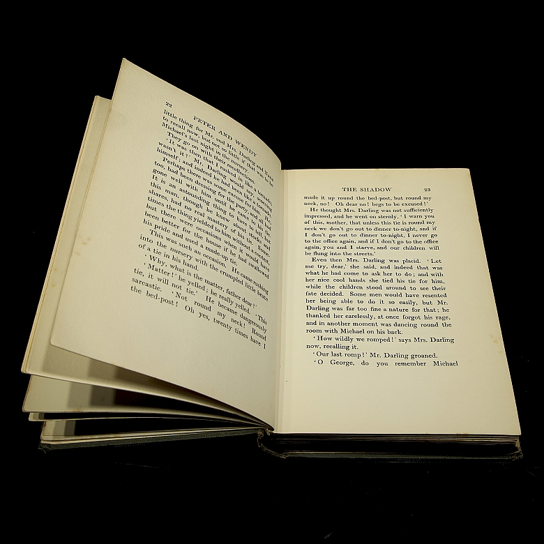 J. M. Barrie, Peter and Wendy, First Edition, 1911