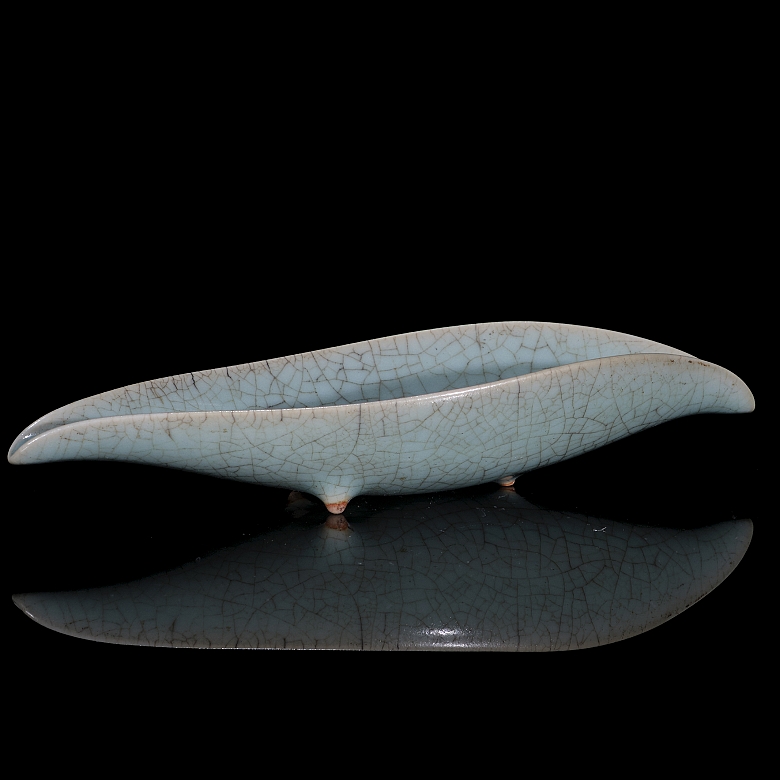 Reposapinceles de cerámica esmaltada 