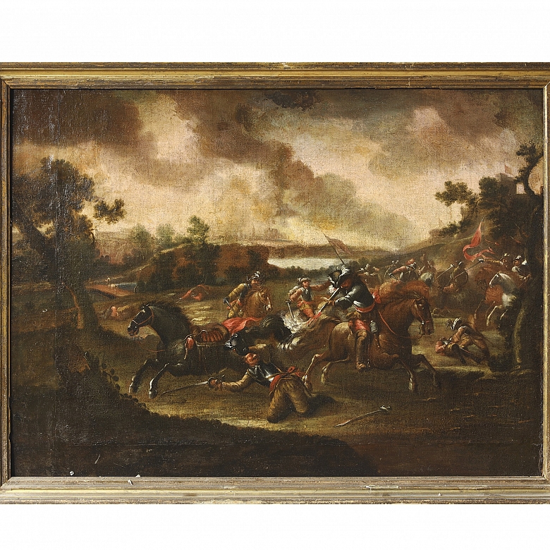 Follower of Esteban March (1610–1660) ‘War scene’