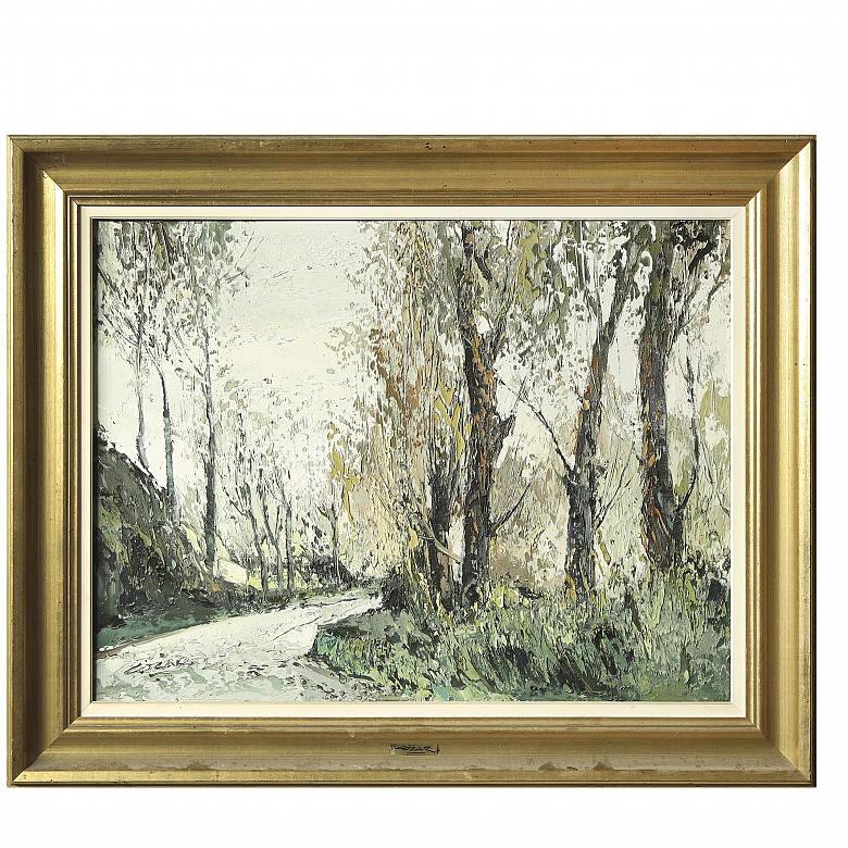 José Cozar Viedma (1944) ‘Autumn - The Ivy’, 1974
