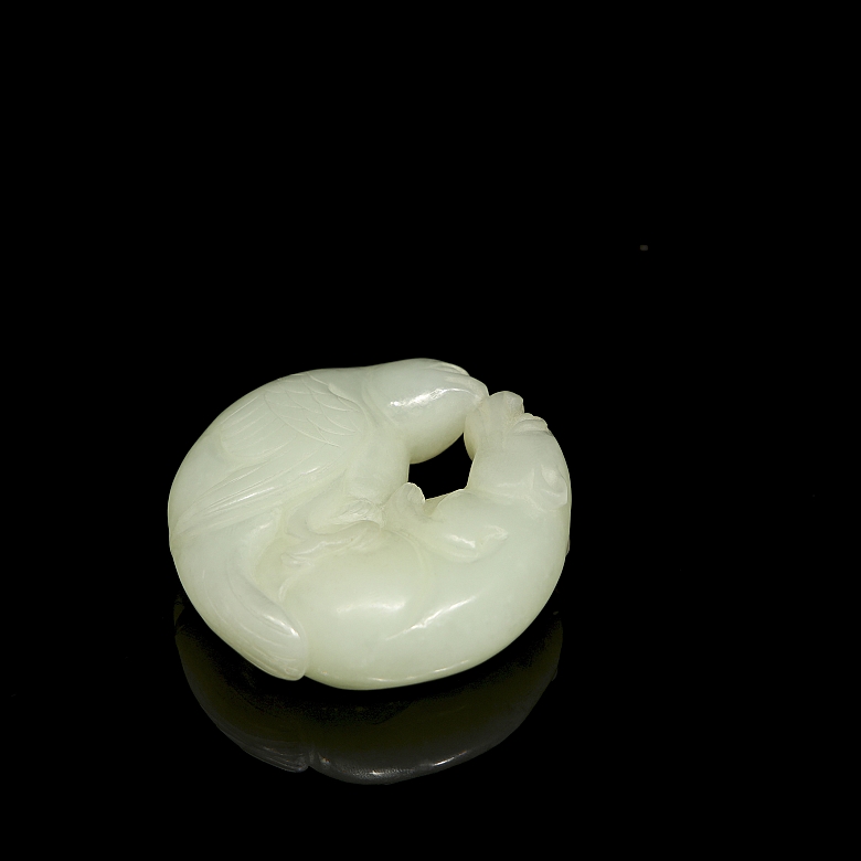 Jade pendant ‘Beasts’, Qing dynasty - 4