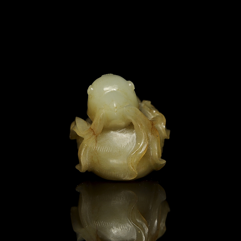 Figura de jade tallado