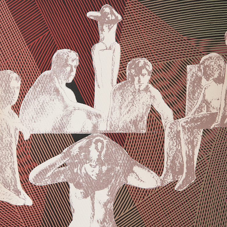 安东尼奥·阿莱格里·克雷马德斯（1939–2006）《裸体》，（20–21世纪） Antonio Alegre Cremades