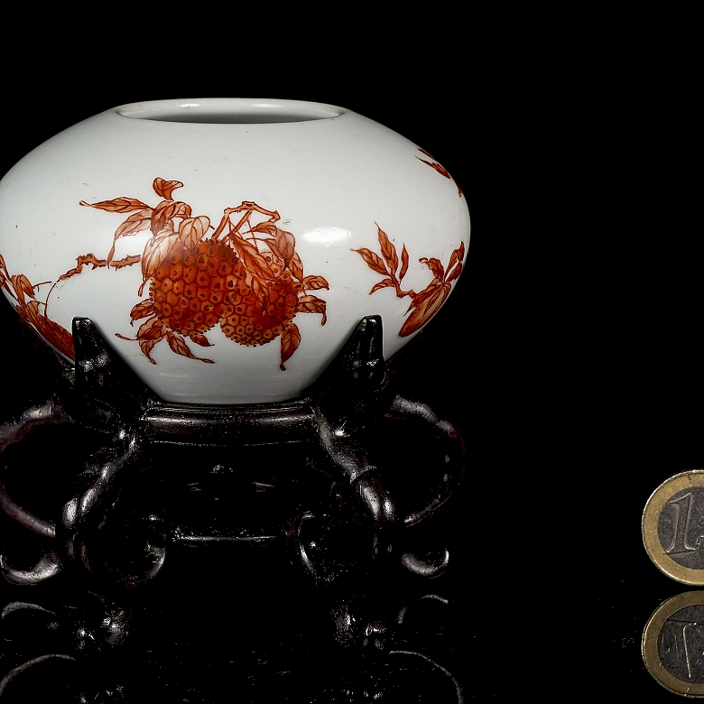Recipiente de porcelana 