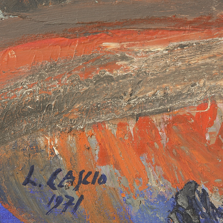 Lorenzo Cascio (1940) ‘Composition’, 1971 - 3