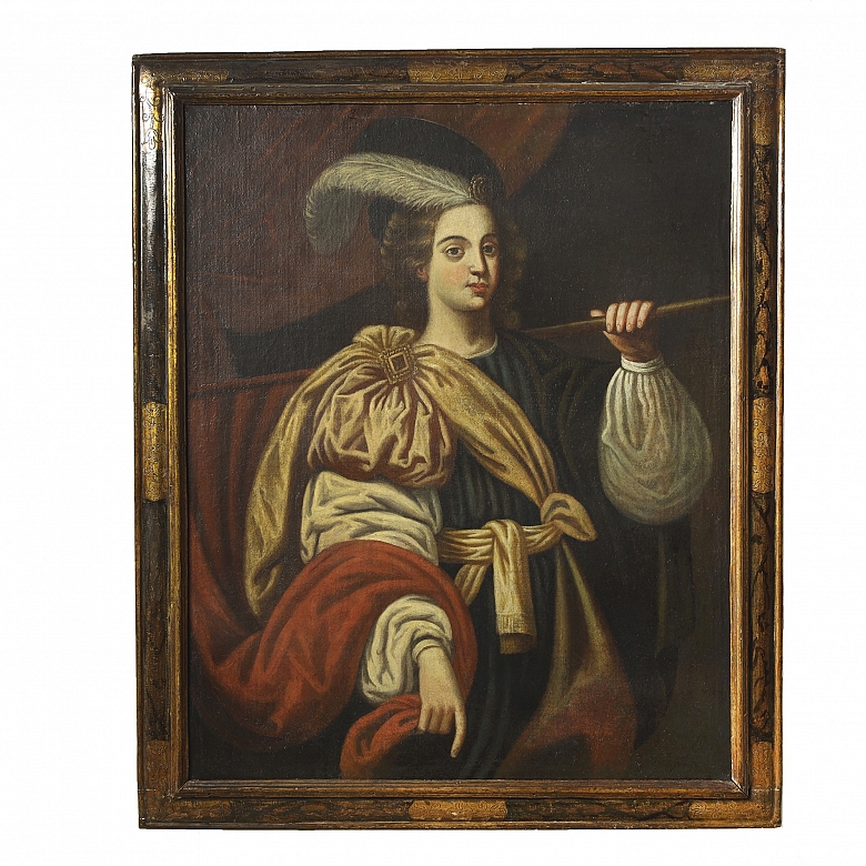 19th century Spanish school, ‘Sibyl of Hellespont’